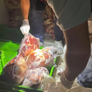 silopide 3 ton kacak et ele gecirildi UcEgAnx3