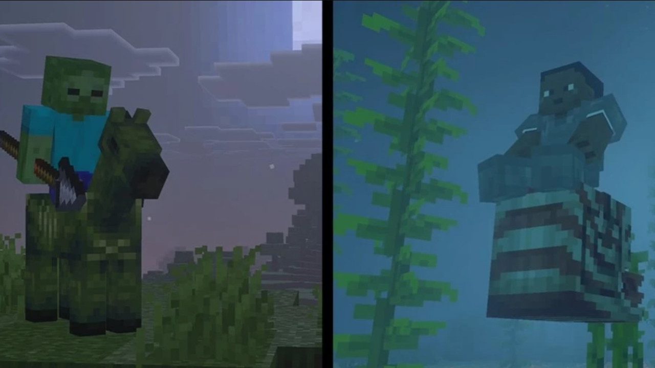 minecraft mounts of mayhem guncellemesi sinirsiz su alti kesfi zombi atlar binekler ve silahlar 8VSSGEQA