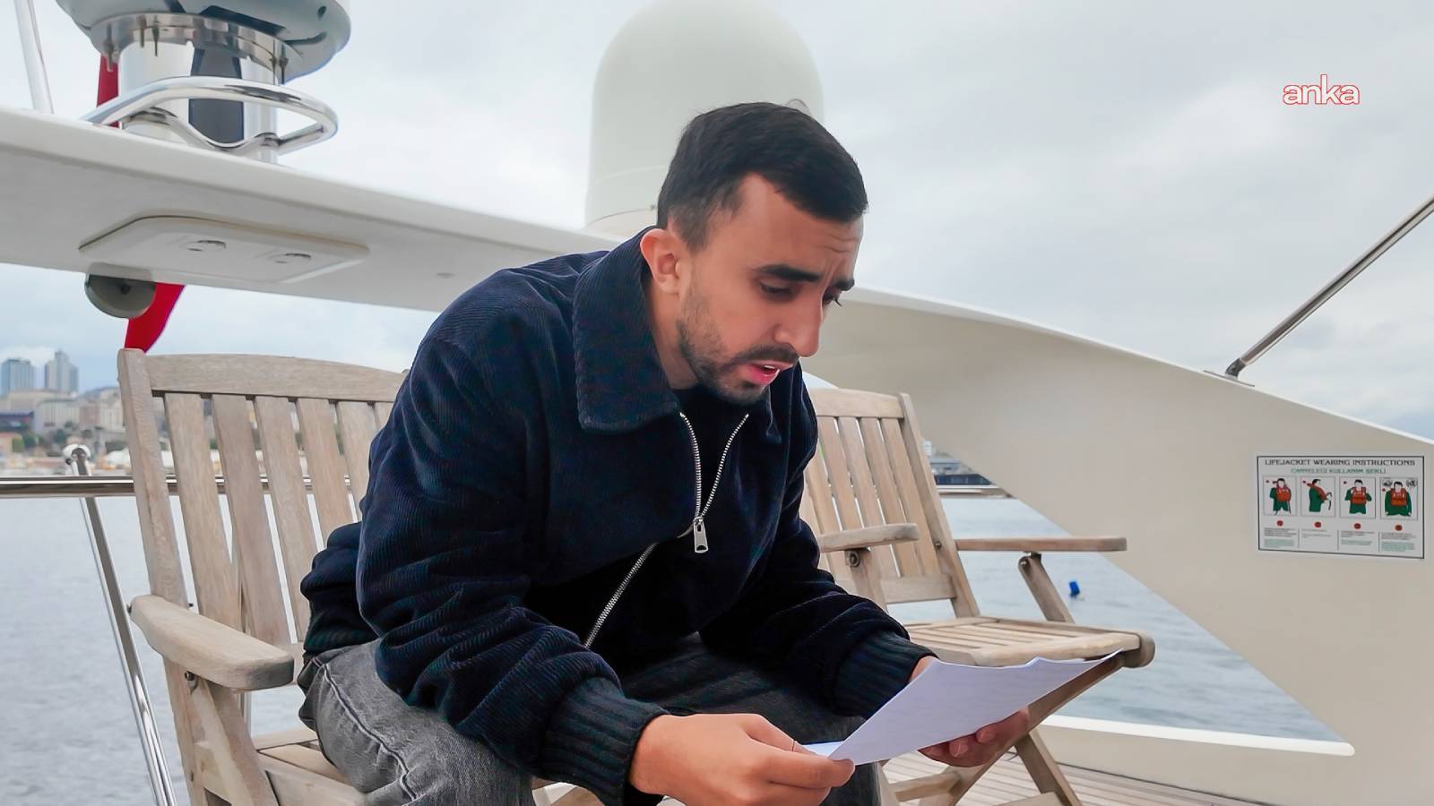 tutuklu beyoglu belediye baskani inan guneyden sumud filosuna katilan kaptana mektup biz katliamcilardan cok daha kalabaligiz ENnGLvyO