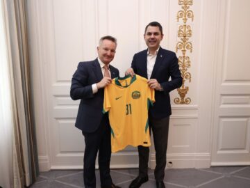 Murat Kurum ve Avustralya Bakanı Chris Bowen, İklim Zirvesi İçin Bir Araya Geldi