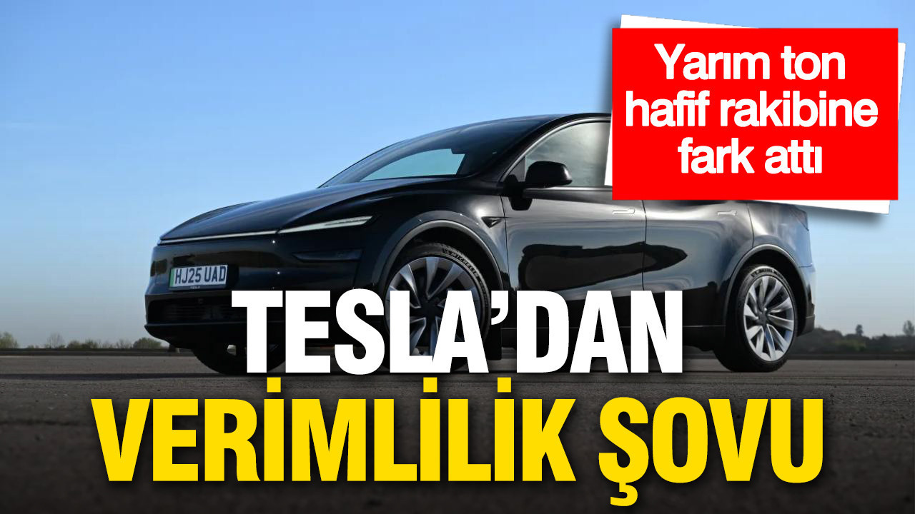 Tesla’nın Verimlilik Zaferi: Daha Hafif Rakibine Fark Attı